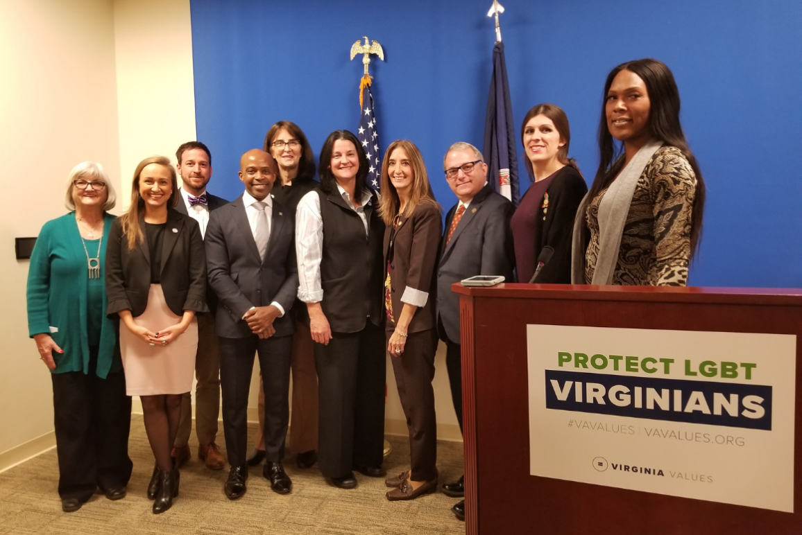Virginia coalition to pass legislation to protect LGBTQ Virginians